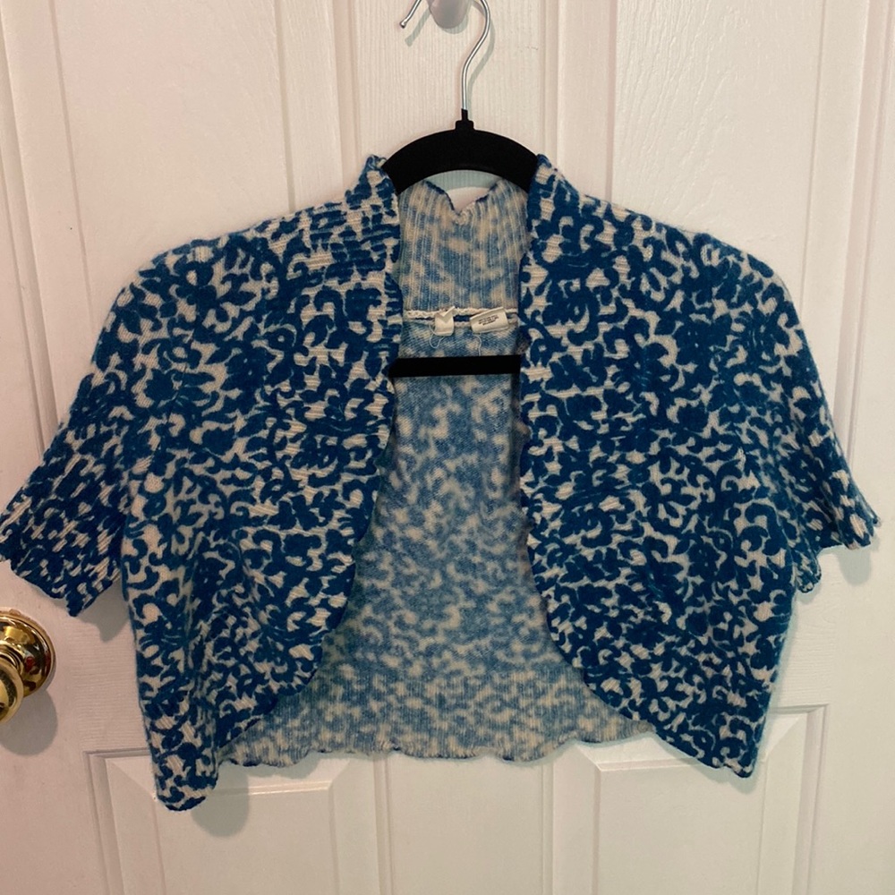 Anthropologie Moth shrug sweater sz M women’s